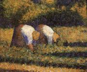 Georges Seurat The Countrywoman in the work Sweden oil painting artist